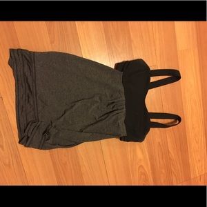 Lulu built in bra tank